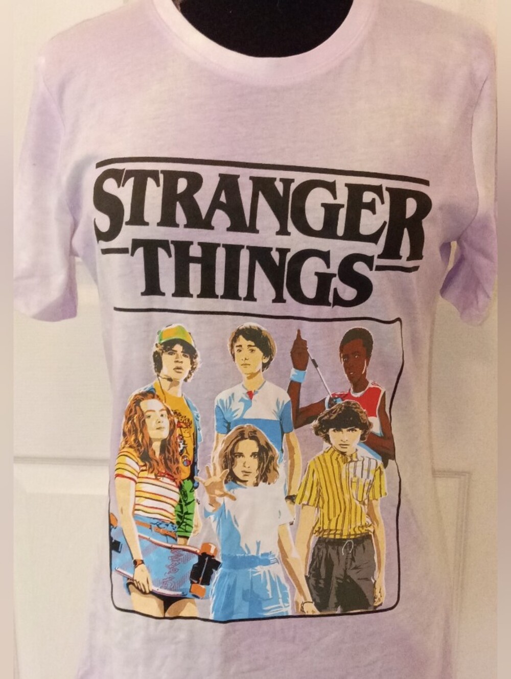 Stranger Things  Lavender Graphic Tee